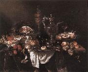 BEYEREN, Abraham van Banquet Still-Life gf China oil painting reproduction